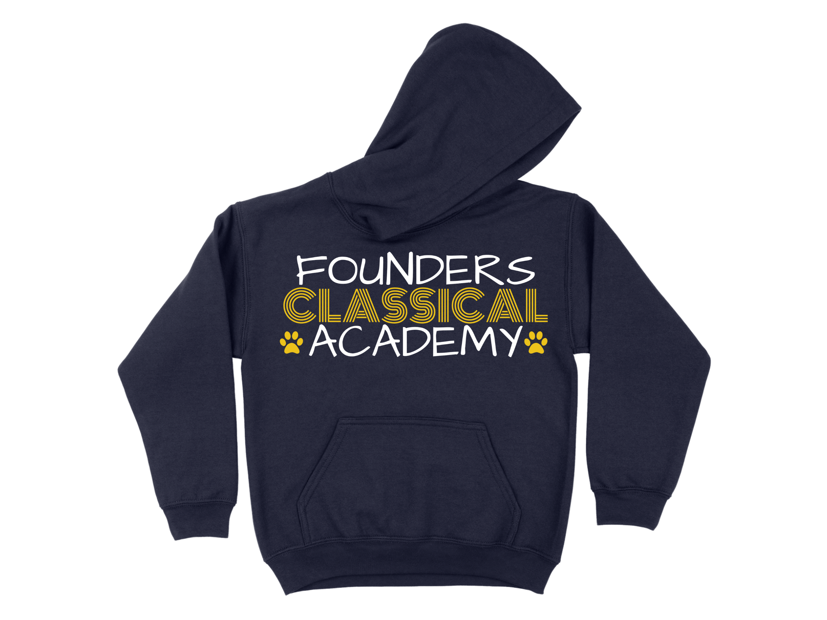 Founders Classical Academy  - Navy Hoodie Main Image